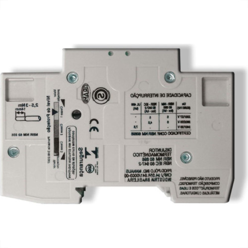 Disjuntor Siemens Din Tripolar 4A A7B10000046408 Disjuntor Siemens Din Tripolar 4A A7B10000046408