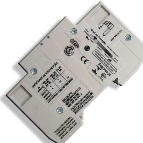 Disjuntor Siemens Din Tripolar 4A A7B10000046408 Disjuntor Siemens Din Tripolar 4A A7B10000046408