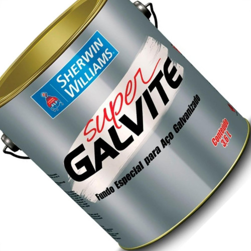 Super Galvite Sherwin Williams 3,6 L Branca Super Galvite Sherwin Williams 3,6 L Branca