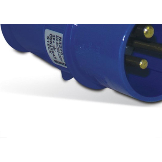 Pino 2 Polos+Terra Steck 220V 32A Azul N3276 Pino 2 Polos+Terra Steck 220V 32A Azul N3276