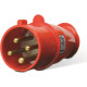 Pino 3 Polos+Terra Steck 380V 16A Vermelho N4076 Pino 3 Polos+Terra Steck 380V 16A Vermelho N4076
