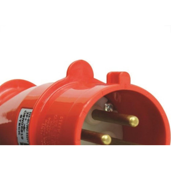 Pino 3 Polos+Terra Steck 380V 16A Vermelho N4076 Pino 3 Polos+Terra Steck 380V 16A Vermelho N4076