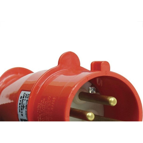 Pino 3 Polos+Terra Steck 380V 32A Vermelho N4276 Pino 3 Polos+Terra Steck 380V 32A Vermelho N4276