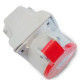 Tomada 3 Polos +Terra Steck 380V 32A N4206 Tomada 3 Polos +Terra Steck 380V 32A N4206
