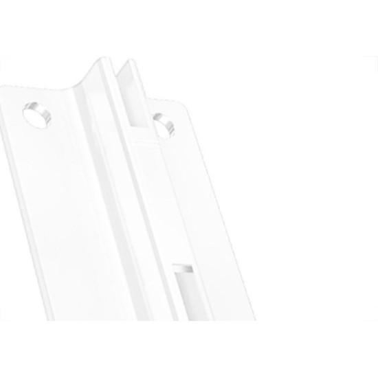 Suporte Prateleira Fico ''Base Para 1 Prateleira Branco - Kit C/12 Suporte Prateleira Fico ''Base Para 1 Prateleira Branco - Kit C/12