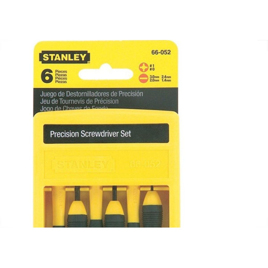 Chave De Precisao Relojoeiro Stanley 06 Pecas 66-052 Chave De Precisao Relojoeiro Stanley 06 Pecas 66-052