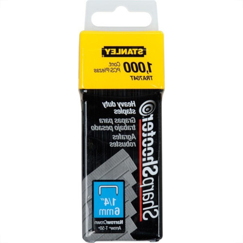 Grampo Grampeador Stanley 704 Para Tr100 1/4''Mil Tra704T Grampo Grampeador Stanley 704 Para Tr100 1/4''Mil Tra704T
