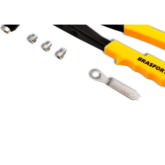 Alicate Rebitador Brasfort 10'' 4 Bicos 8270 Alicate Rebitador Brasfort 10'' 4 Bicos 8270