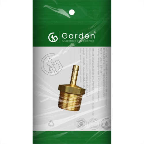 Espigao Fixo Garden''Macho'' 3/4X1/4 11136E