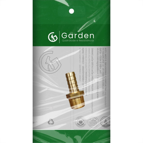 Espigao Fixo Garden''Macho'' 3/4X5/8 11125E