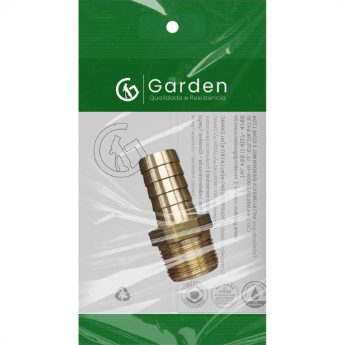 Espigao Fixo Garden''Macho'' 3/4X3/4 11116E