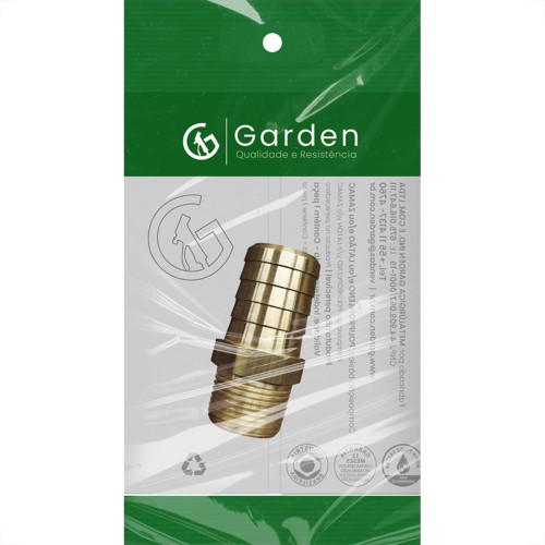 Espigao Fixo Garden''Macho'' 3/4X1 11117E