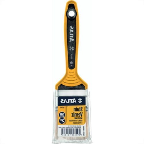 Pincel Trincha Pintura Atlas Dupla 2'' 419/5 - Kit C/12 Pincel Trincha Pintura Atlas Dupla 2'' 419/5 - Kit C/12
