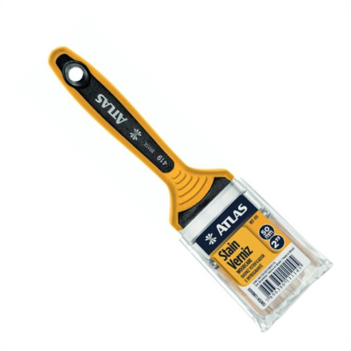 Pincel Trincha Pintura Atlas Dupla 2'' 419/5 - Kit C/12 Pincel Trincha Pintura Atlas Dupla 2'' 419/5 - Kit C/12
