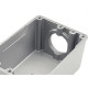 Caixa Piso Aluminio Tramontina 4X2 Entrada/Saida Baixa 3/4''