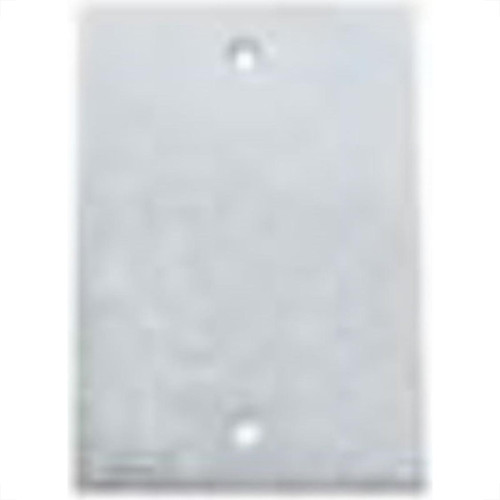 Placa Piso Aluminio Tramontina 4X2 Cega 56121/081 Placa Piso Aluminio Tramontina 4X2 Cega 56121/081