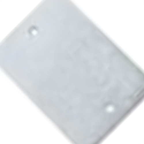 Placa Piso Aluminio Tramontina 4X2 Cega 56121/081 Placa Piso Aluminio Tramontina 4X2 Cega 56121/081