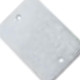Placa Piso Aluminio Tramontina 4X2 Cega 56121/081 Placa Piso Aluminio Tramontina 4X2 Cega 56121/081
