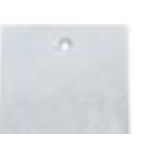 Placa Piso Aluminio Tramontina 4X2 Cega 56121/081 Placa Piso Aluminio Tramontina 4X2 Cega 56121/081