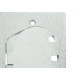 Placa Piso Aluminio Tramontina 4X2 Unha Para 1 Rj45 56121/088 Placa Piso Aluminio Tramontina 4X2 Unha Para 1 Rj45 56121/088