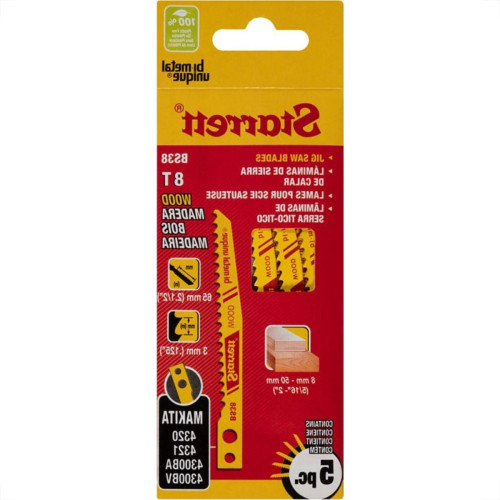 Serra Tico Starrett Madeira 5Pecas Bs38 Serra Tico Starrett Madeira 5Pecas Bs38
