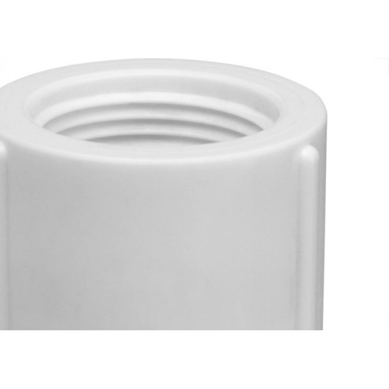 Luva Branca Krona Rosca Rosca 1/2'' 270 - Kit C/50 