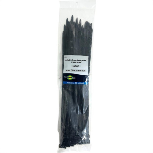 Abracadeira Nylon Brasfort Preta 7,6X400 50 Pecas 8883 Abracadeira Nylon Brasfort Preta 7,6X400 50 Pecas 8883