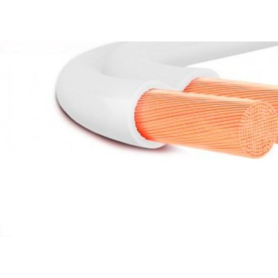 Fio Cabo Paralelo Sil 2X0,75Mm Branco 100M 