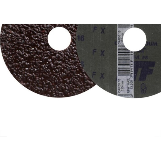 Disco Lixa Carborundum Ltf 4.1/2'' Grao 16 - Kit C/10 Disco Lixa Carborundum Ltf 4.1/2'' Grao 16 - Kit C/10
