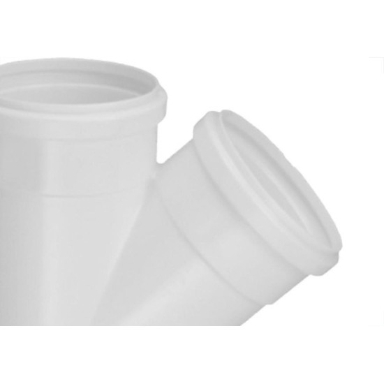 Juncao Esgoto Krona 50Mm X 50Mm 627 - Kit C/10 