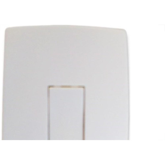 Conjunto Pial Plus 4X2 Branco Com Placa(1Simples) 611100