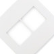 Placa Pial Plus 4X4 (2+2 Horizontal) 618512