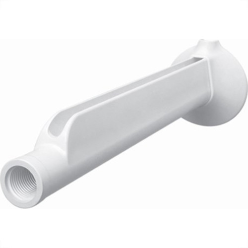 Braco Para Chuveiro Plastico Fame 30Cm Branco