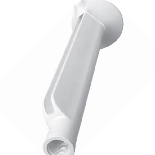 Braco Para Chuveiro Plastico Fame 30Cm Branco