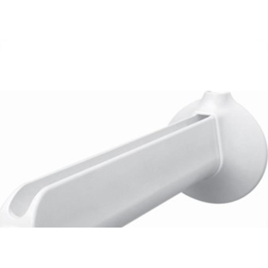 Braco Para Chuveiro Plastico Fame 30Cm Branco