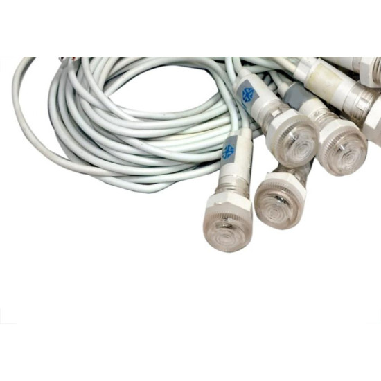 Sinaleiro Jng Com Rabicho Plr108 127V Branco 52156 - Kit C/10 