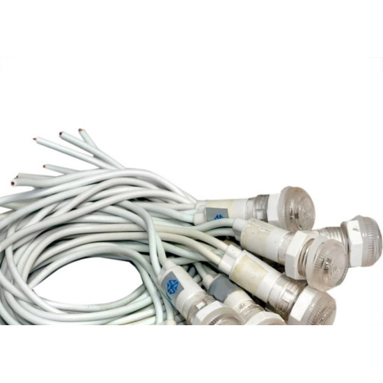 Sinaleiro Jng Com Rabicho Plr108 127V Branco 52156 - Kit C/10 