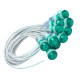 Sinaleiro Jng Com Rabicho Plr108 127V Verde 52154 - Kit C/10