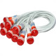 Sinaleiro Jng Com Rabicho Plr108 127V Vermelho 52153 - Kit C/10