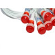 Sinaleiro Jng Com Rabicho Plr108 220V Vermelho 52158 - Kit C/10 Sinaleiro Jng Com Rabicho Plr108 220V Vermelho 52158 - Kit C/10