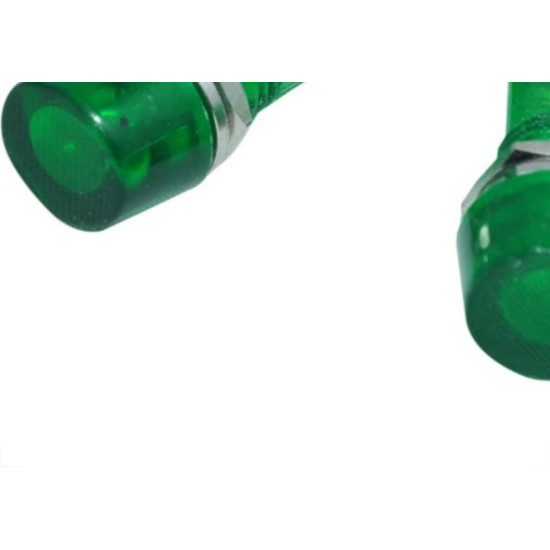 Sinaleiro Jng Sem Rabicho Pl101 220V Verde 52182 - Kit C/10 