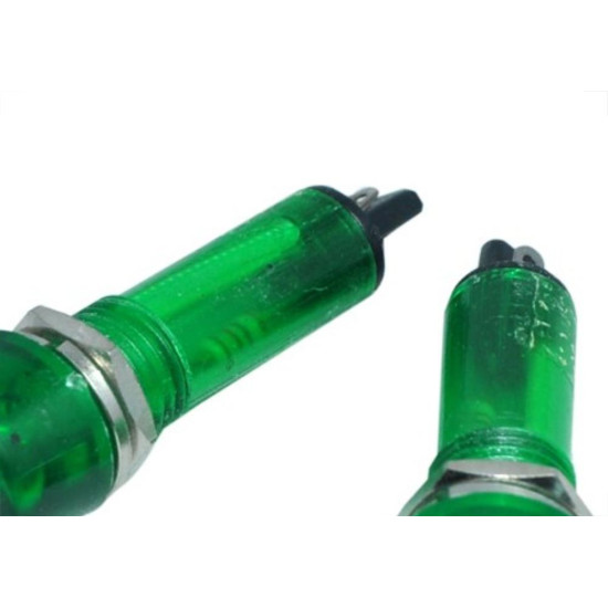 Sinaleiro Jng Sem Rabicho Pl101 220V Verde 52182 - Kit C/10 