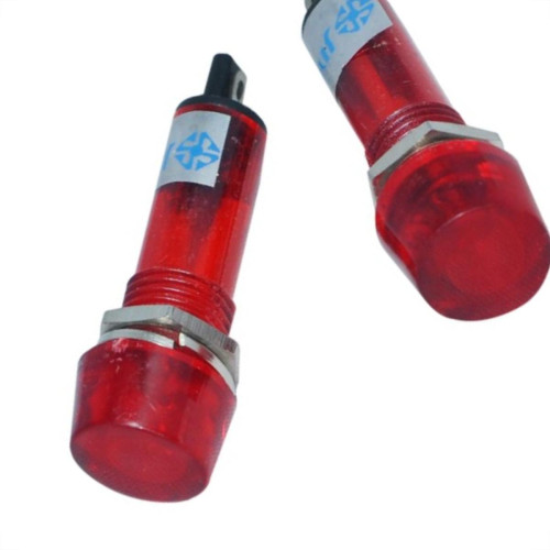 Sinaleiro Jng Sem Rabicho Pl101 220V Vermelho 52178 - Kit C/10