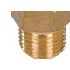 Aumento Torneira Metais Rei Latao Amarelo 1/2 Curto 1,5 10019 - Kit C/6 Aumento Torneira Metais Rei Latao Amarelo 1/2 Curto 1,5 10019 - Kit C/6