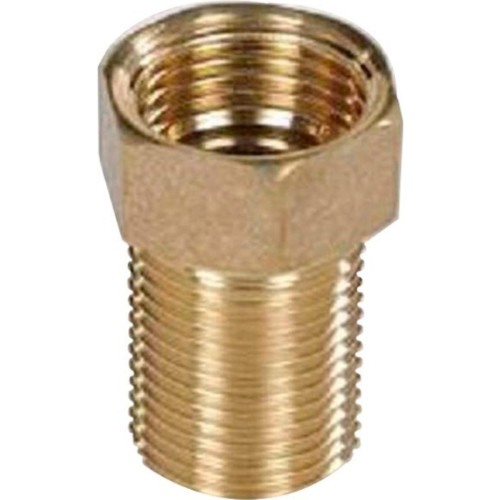Aumento Torneira Metais Rei Latao Amarelo 1/2 Medio 2,5 10020 - Kit C/6 Aumento Torneira Metais Rei Latao Amarelo 1/2 Medio 2,5 10020 - Kit C/6