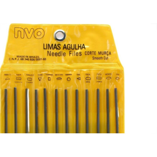 Lima Agulha Nvo 160Mm Murca Com 12 Pecas Am-503