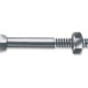 Parafuso Frances Jomarca 1/4X1.1/4 Com Porca % 05407/27327 - Kit C/2 Centos Parafuso Frances Jomarca 1/4X1.1/4 Com Porca % 05407/27327 - Kit C/2 Centos