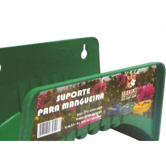 Suporte Mangueira Pvc Verde Ibira 516 Suporte Mangueira Pvc Verde Ibira 516