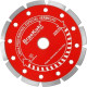 Disco Diamantado Braskoki 180Mm Segmentado Vermelho Seco Agua 