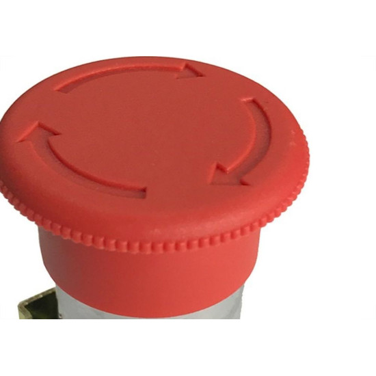 Botao Comando Jng Emergencia Lay5-Bs54 Vermelho 52003